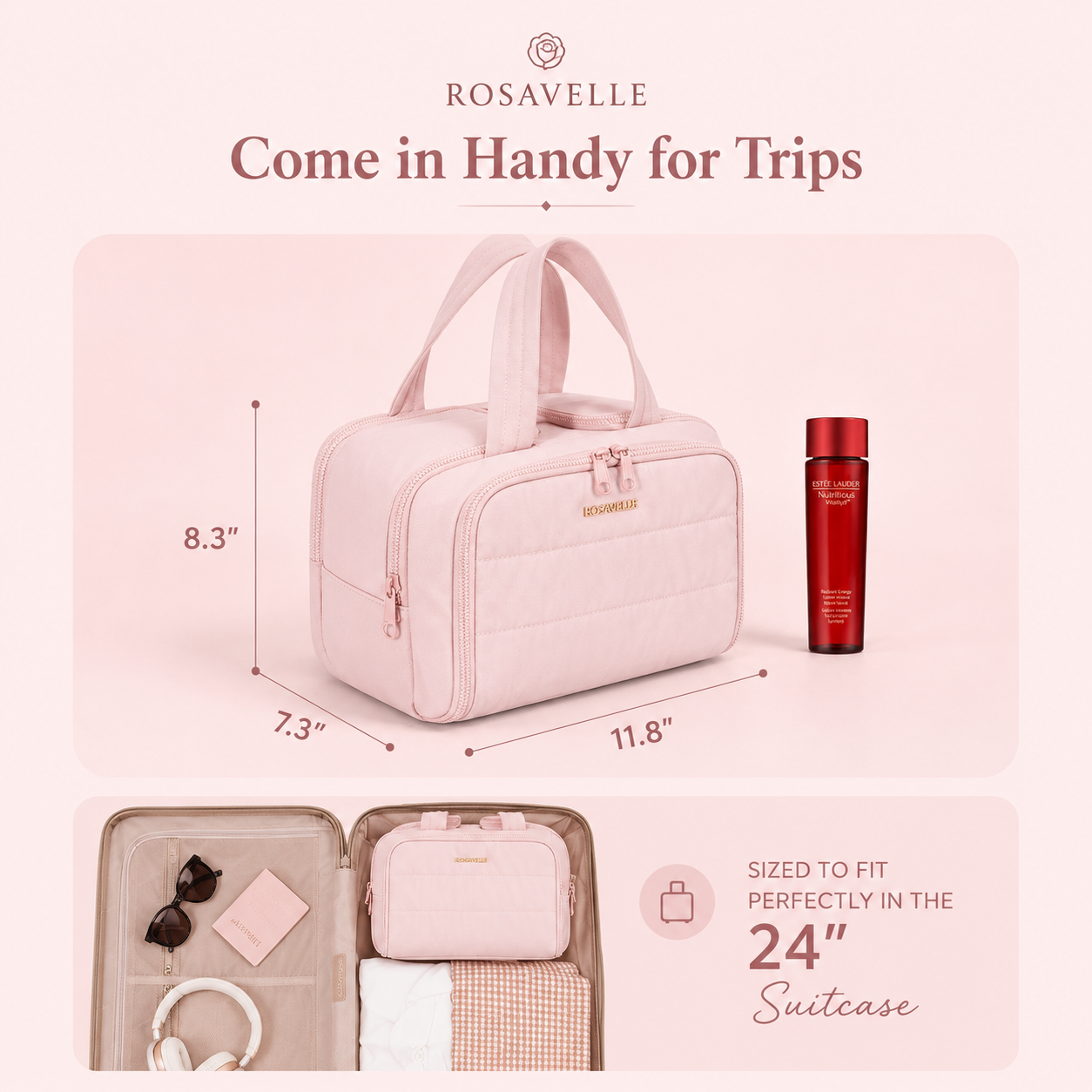 Rosavelle 4-in-1 Travel Bag